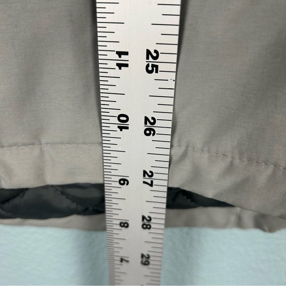 Lands End Grey and Yellow Fleece Lined Winter Ski Jacket Youth Size L (14-16) - Picture 12 of 12